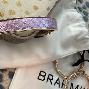 Brahmin Pixie Dust Hoop Earrings & Bangle Bracelet